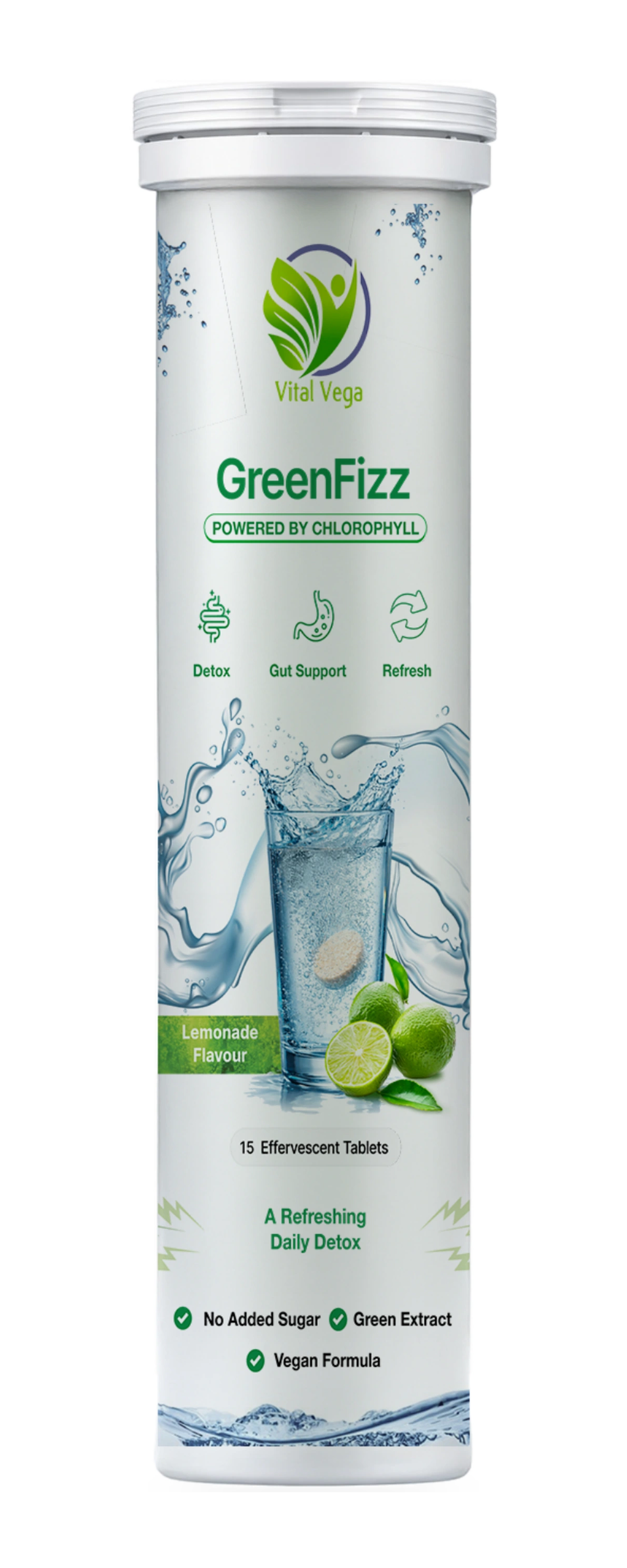 Vital Vega GreenFizz effervescent tablets