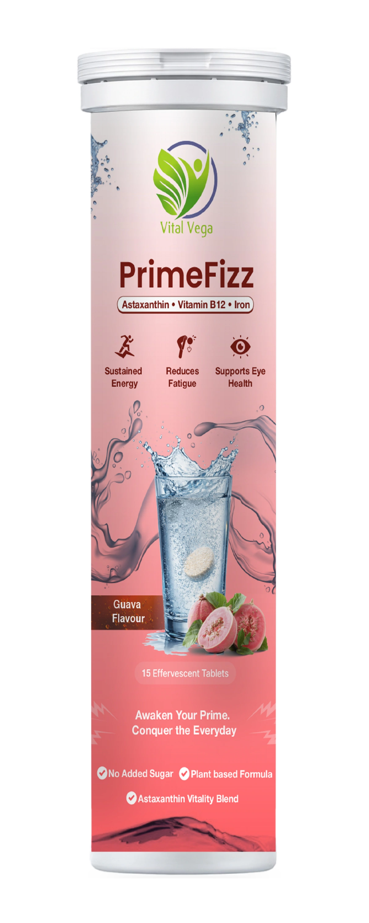 Vital Vega PrimeFizz effervescent tablets